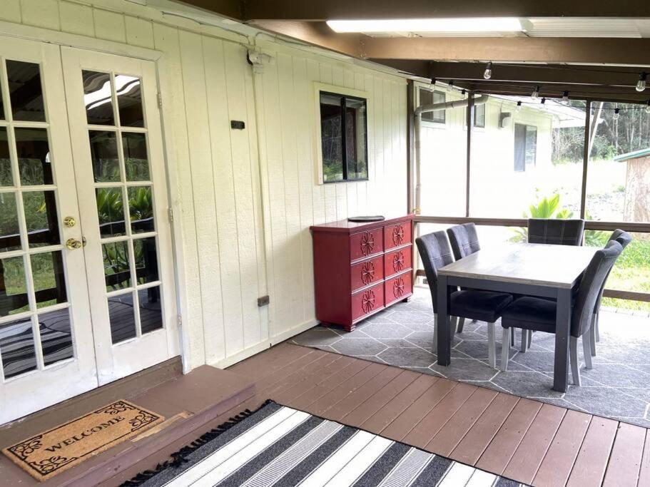 Peaceful, Private Master Bedroom With Own Bath Near Hilo, With Ac! Keaau Exteriör bild